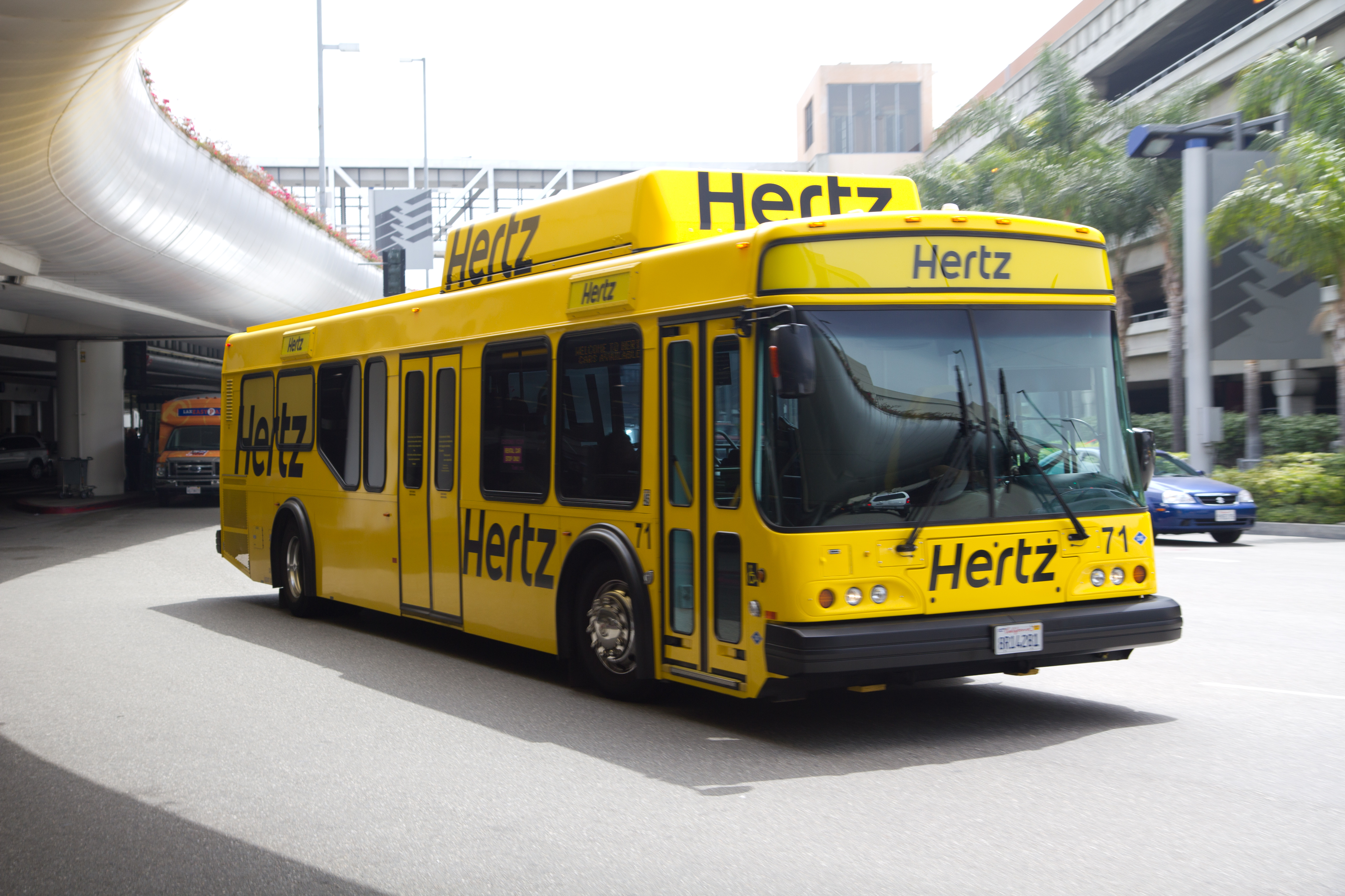 Hertz UK rental shuttle
